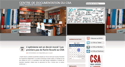 Desktop Screenshot of cdoc-csa.be